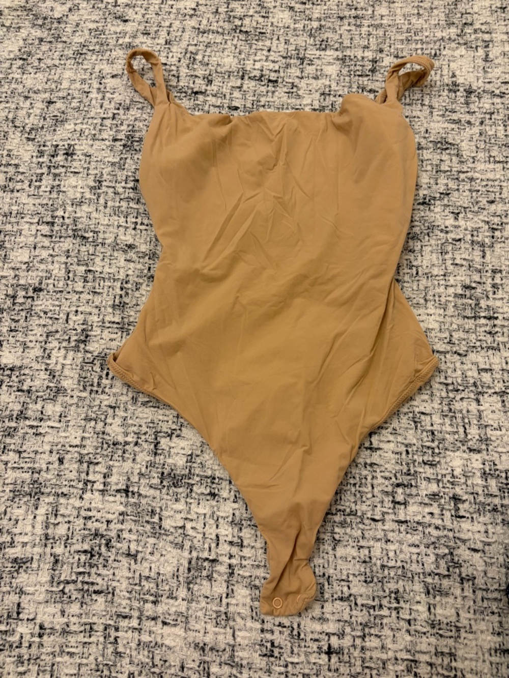 SKIMS Women's Tan Bodysuit One-Piece